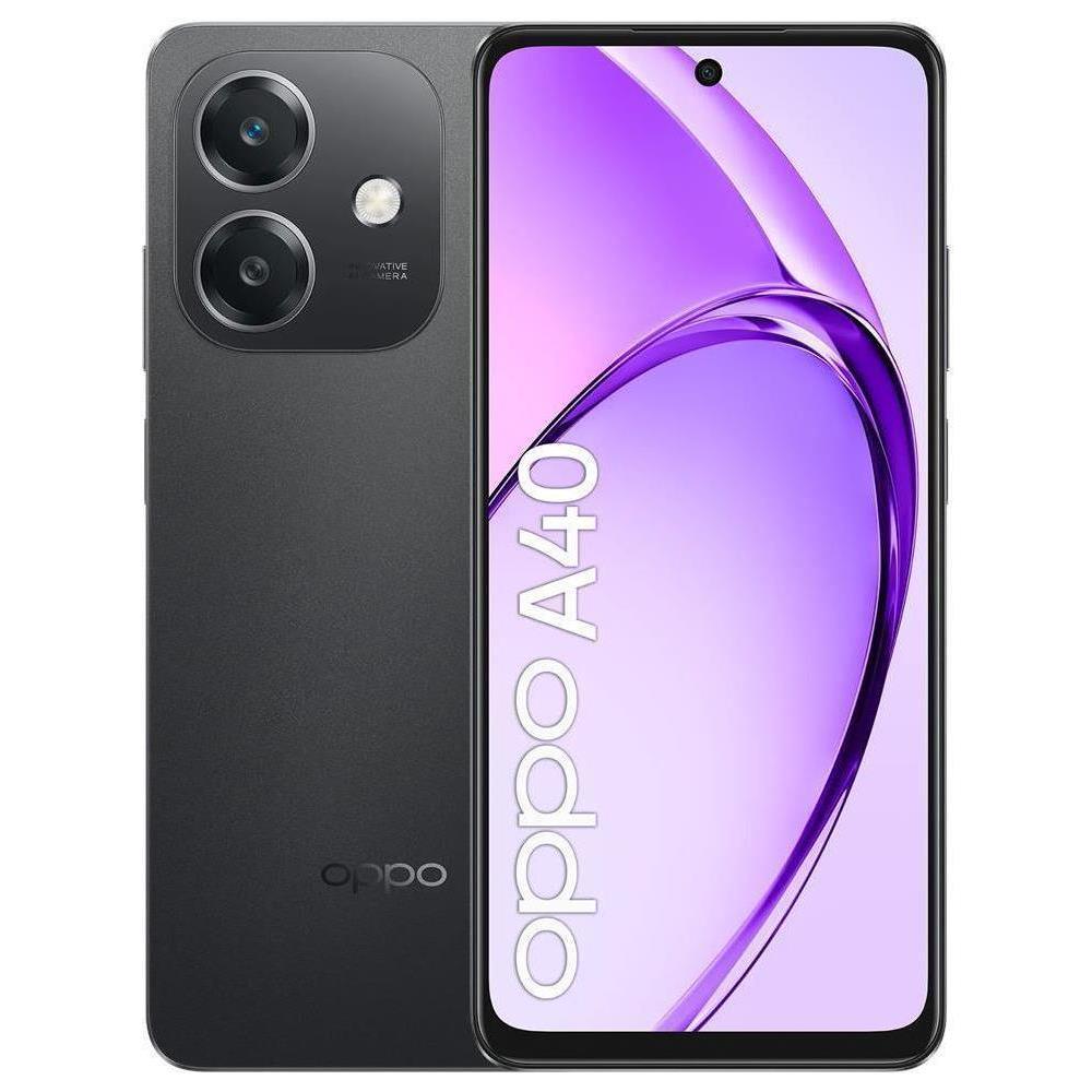 A40 4G 128GB 4GB Ram Display 6.67 90HZ LCD HD+ Main Camera 50MP Selfie 5MP Dual Nano Sim USB Type-C Snapdragon 6s Gen1 5100mAh Sparkle Black Tim - Foto 1