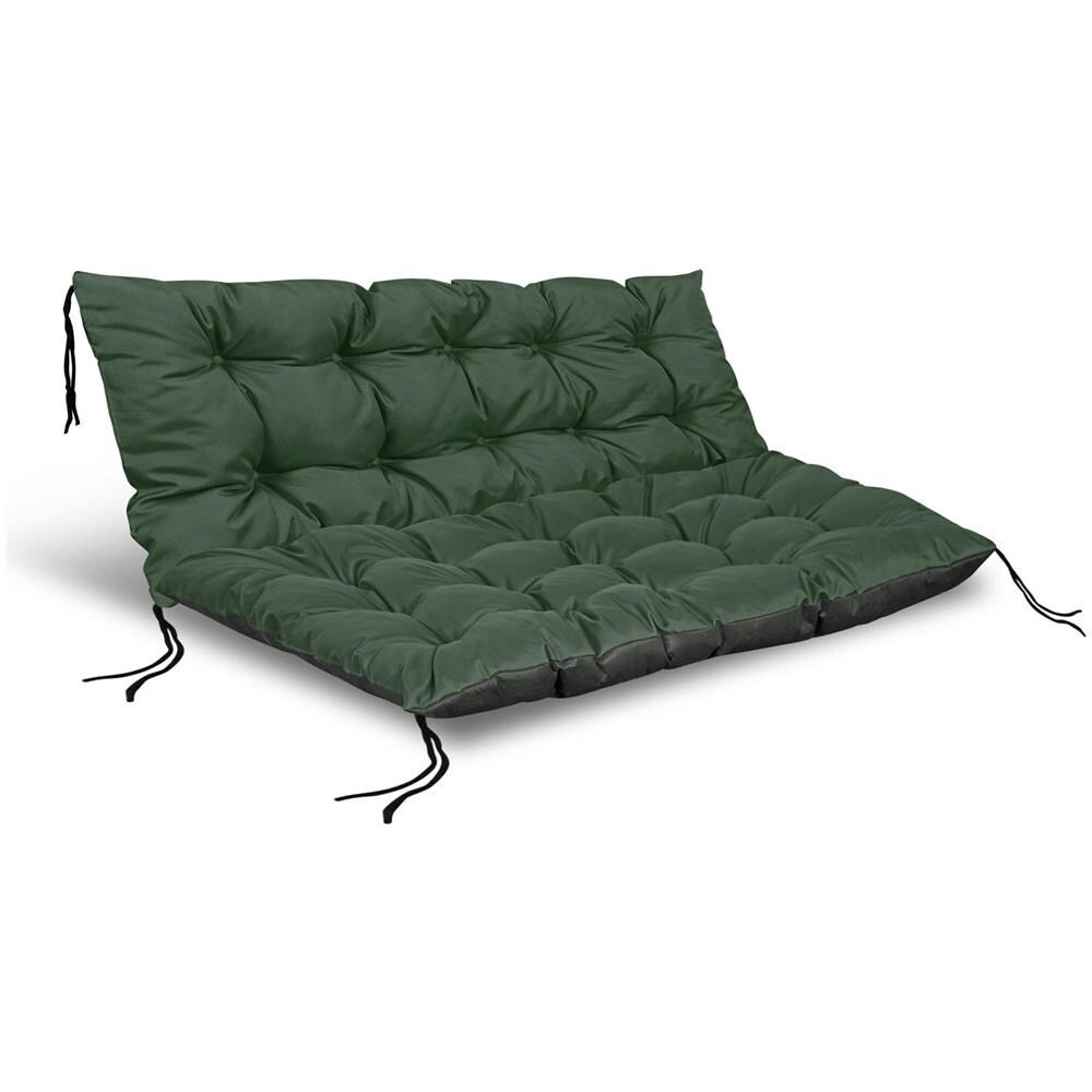 Set di cuscini da giardino impermeabili verdi 120x80 cm - Foto 1