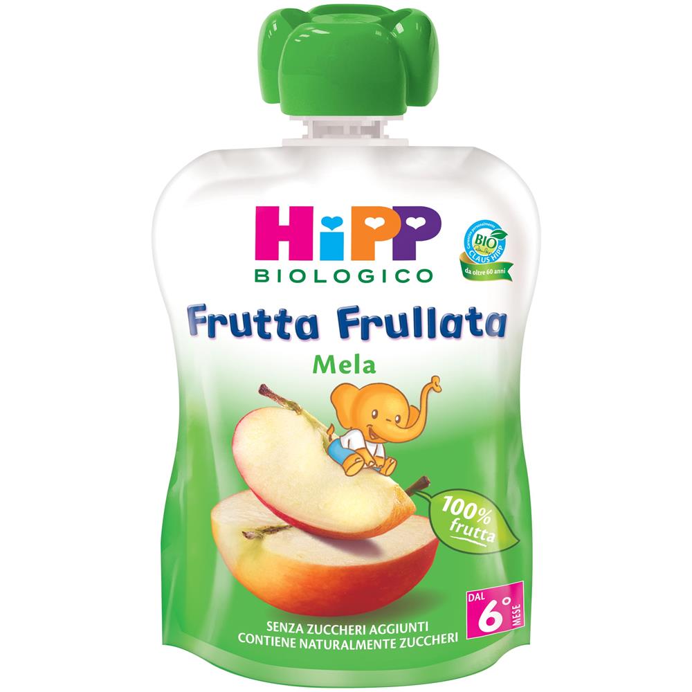 Bio Bio Frutta Frullata Mela 90 g - Foto 1
