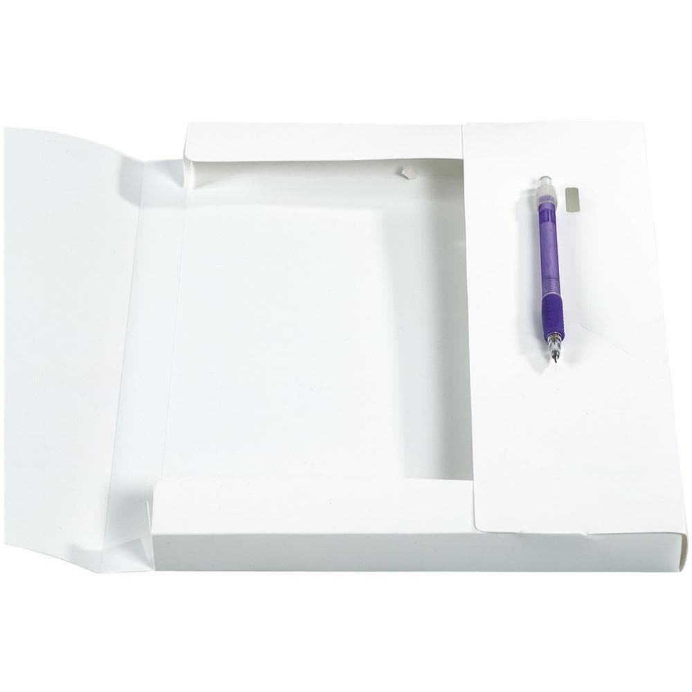 pz. 1 Cartella arch. personaliz. KreaCover bianco. 25mm 59589E - Foto 2