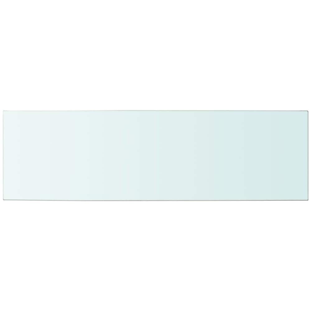 Mensola In Vetro Trasparente 100x30 Cm - Foto 2