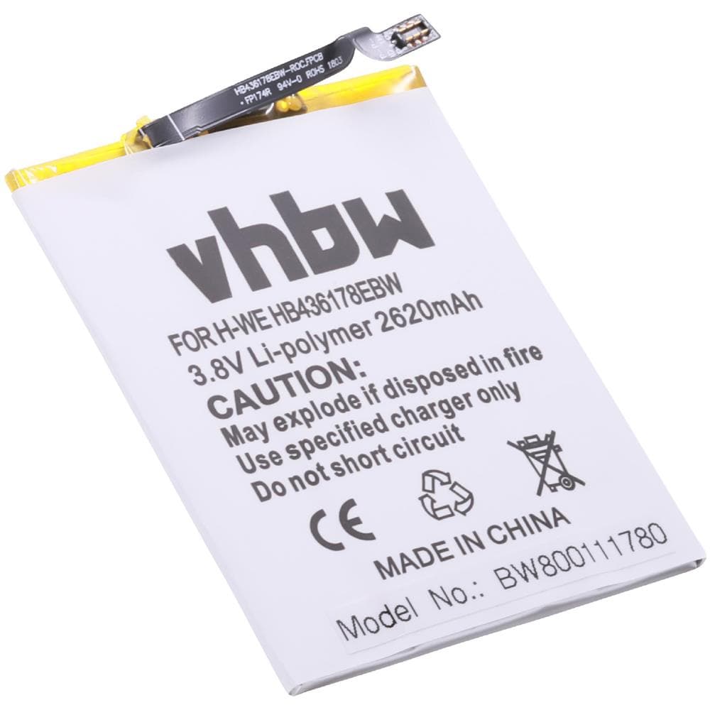 Li-polymer Batteria 2620mah (3.8v) Per Cellulari E Smartphone Huawei Mate S, Mate S Force Touch Premium Edition Sostituisce Hb436178ebw. - Foto 1