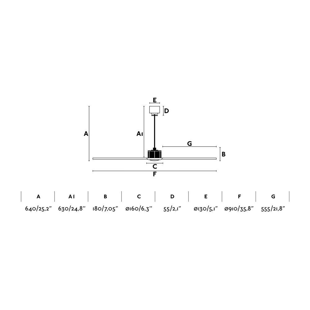 Just Fan Small, Ventilatore, - Nero Opaco Nero - Foto 2