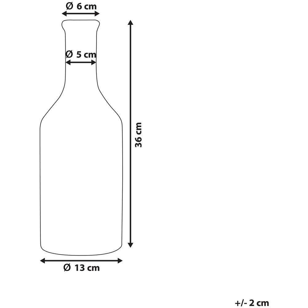 Vaso Di Fiori Decorativo Multicolore Larnaca - Foto 2