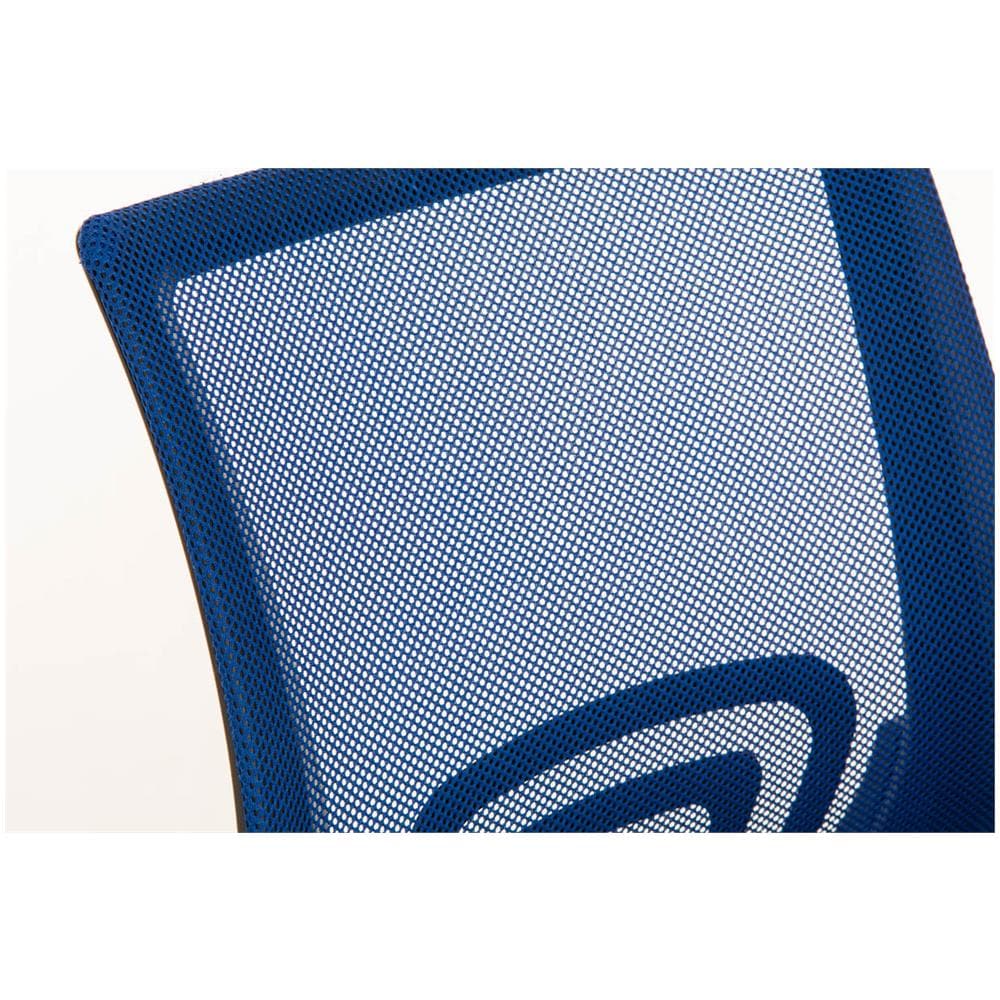 Sedia Cantilever con Braccioli Eureka I Sedia Visitatore Ufficio in Rete Traspirante I Sedia A Sbalzo per Sale Attesa E Conferenze Blu - Foto 5