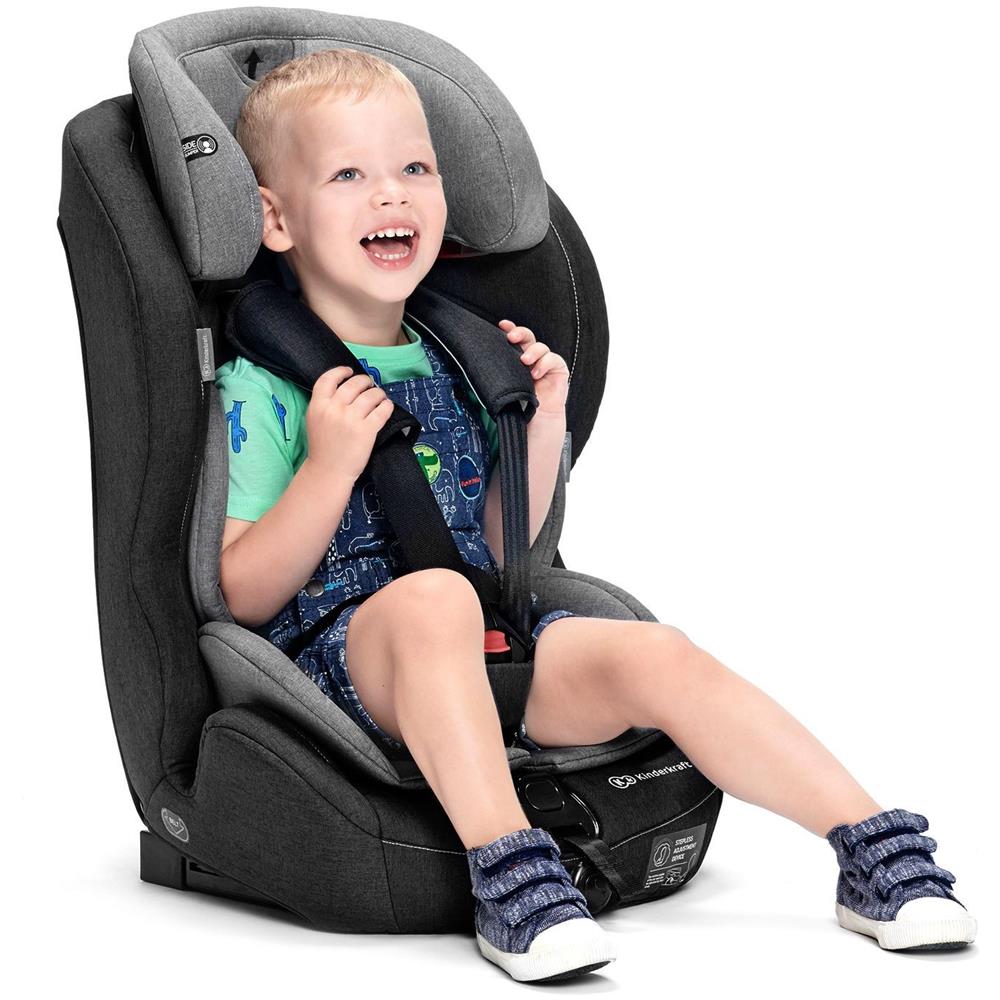 Seggiolino Safety Fix Auto Con Isofix Per Bambini Da 9 A 36 Kg Grigio / nero - Foto 2