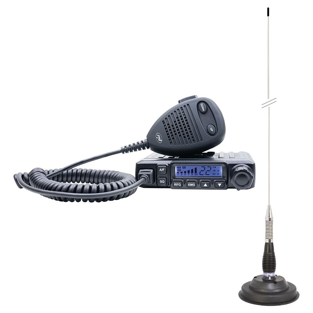 Wireless Cb Pni Escort Package Antenna Hp 6500 Asq + Cb Pni Ml100 - Foto 1
