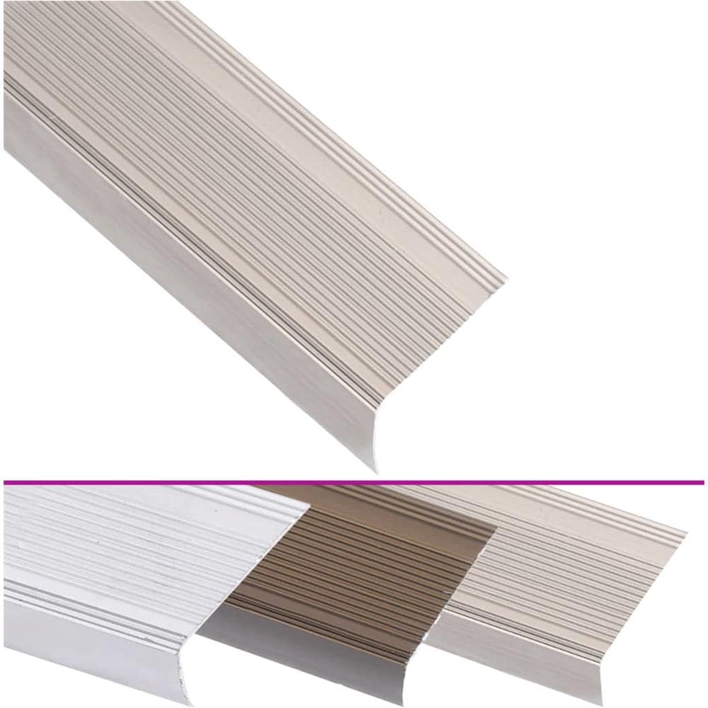 Profili A L Per Gradini 5 Pz In Alluminio 90 Cm Champagne - Foto 2