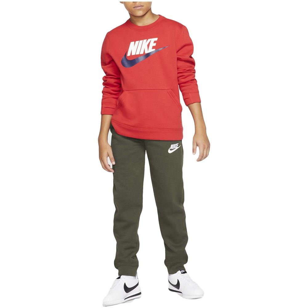 Pantalone Da Ragazzo Club Fleece Verde Taglia S Codice Ci2911-326 - Foto 3