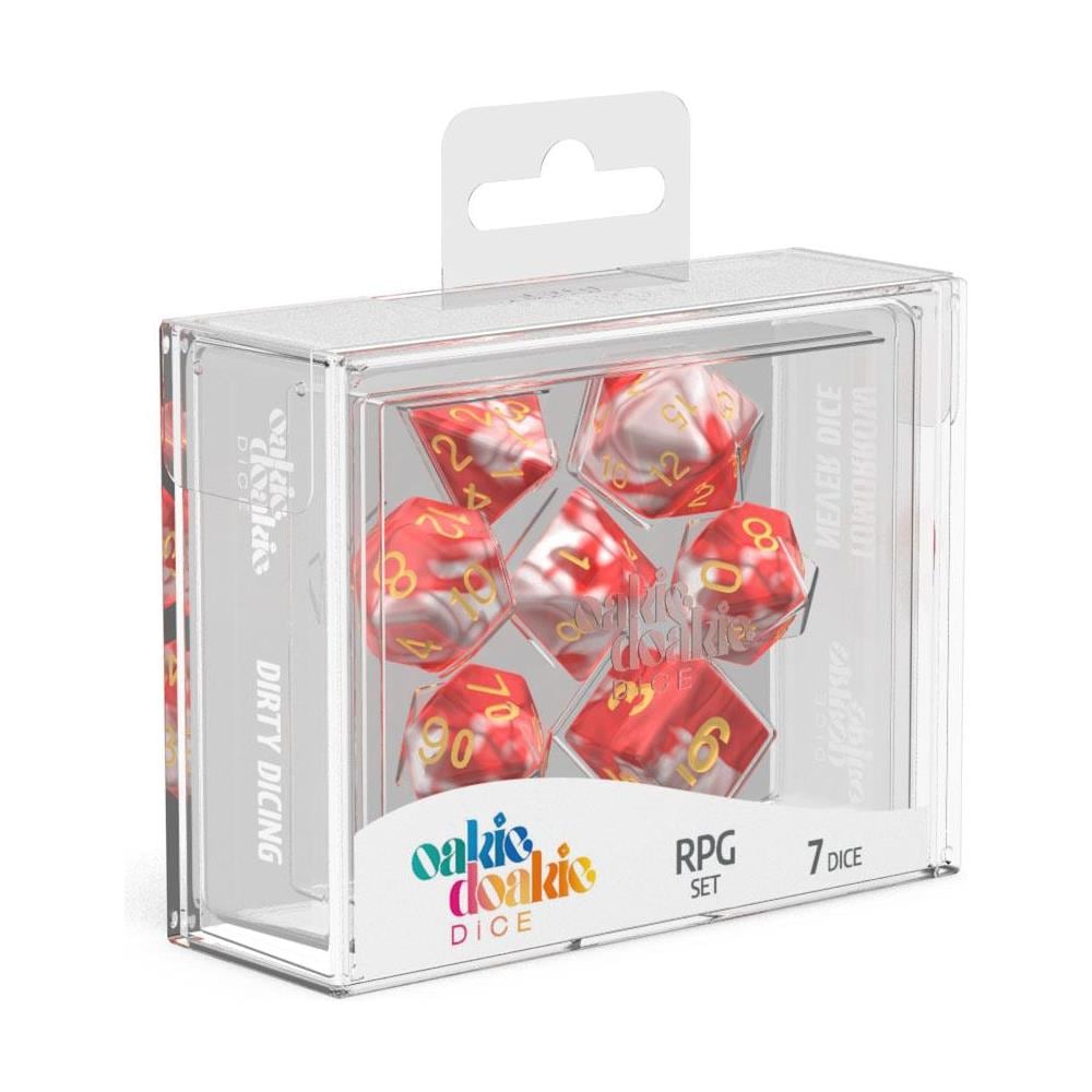 Dice Rpg Set Gemidice - Red Sky (7)  - Foto 1