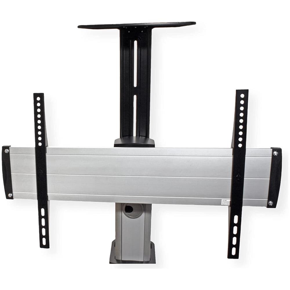 17031260 70" Portable flat panel floor stand Argento base da pavimento per tv a schermo piatto - Foto 2
