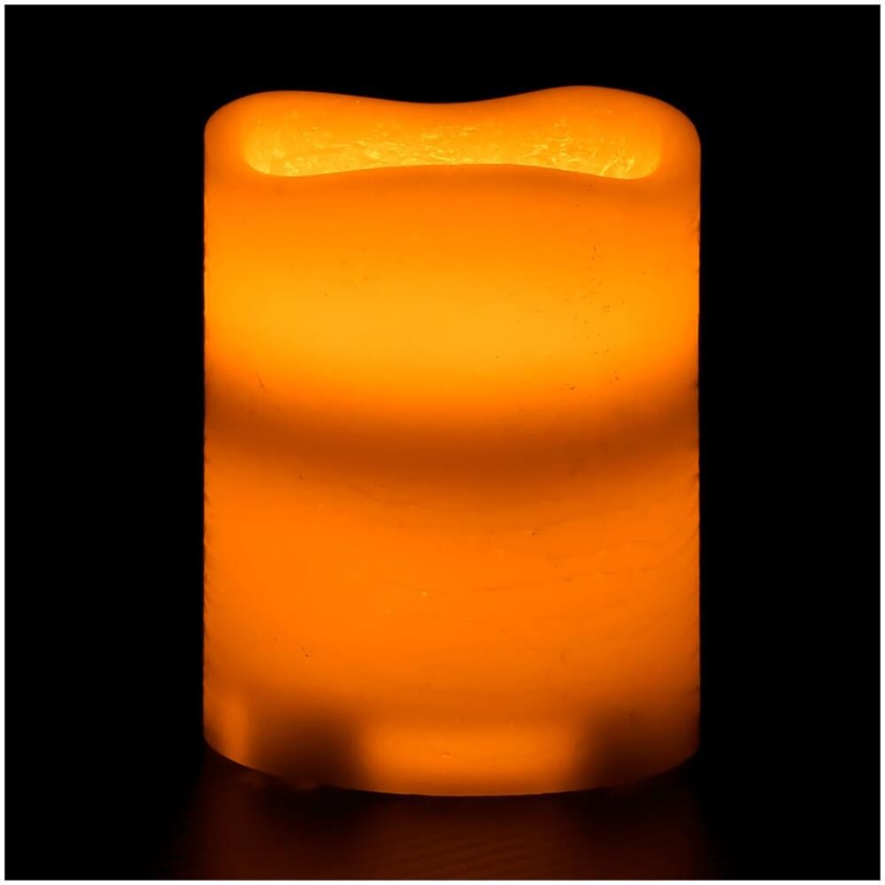 Candele Senza Fiamma a LED 24 pz Bianco Caldo con Telecomando - Foto 3