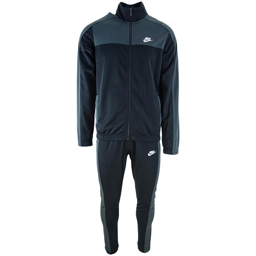 Tuta Da Uomo Sport Essentials Poly-knit Nera Taglia L Cod Dm6843-010 - Foto 10