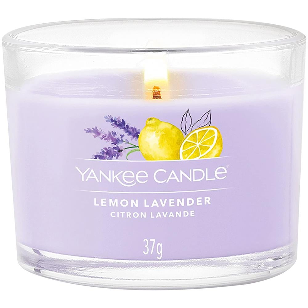 Set 3 Candele Lemon Lavender Viola - Foto 2