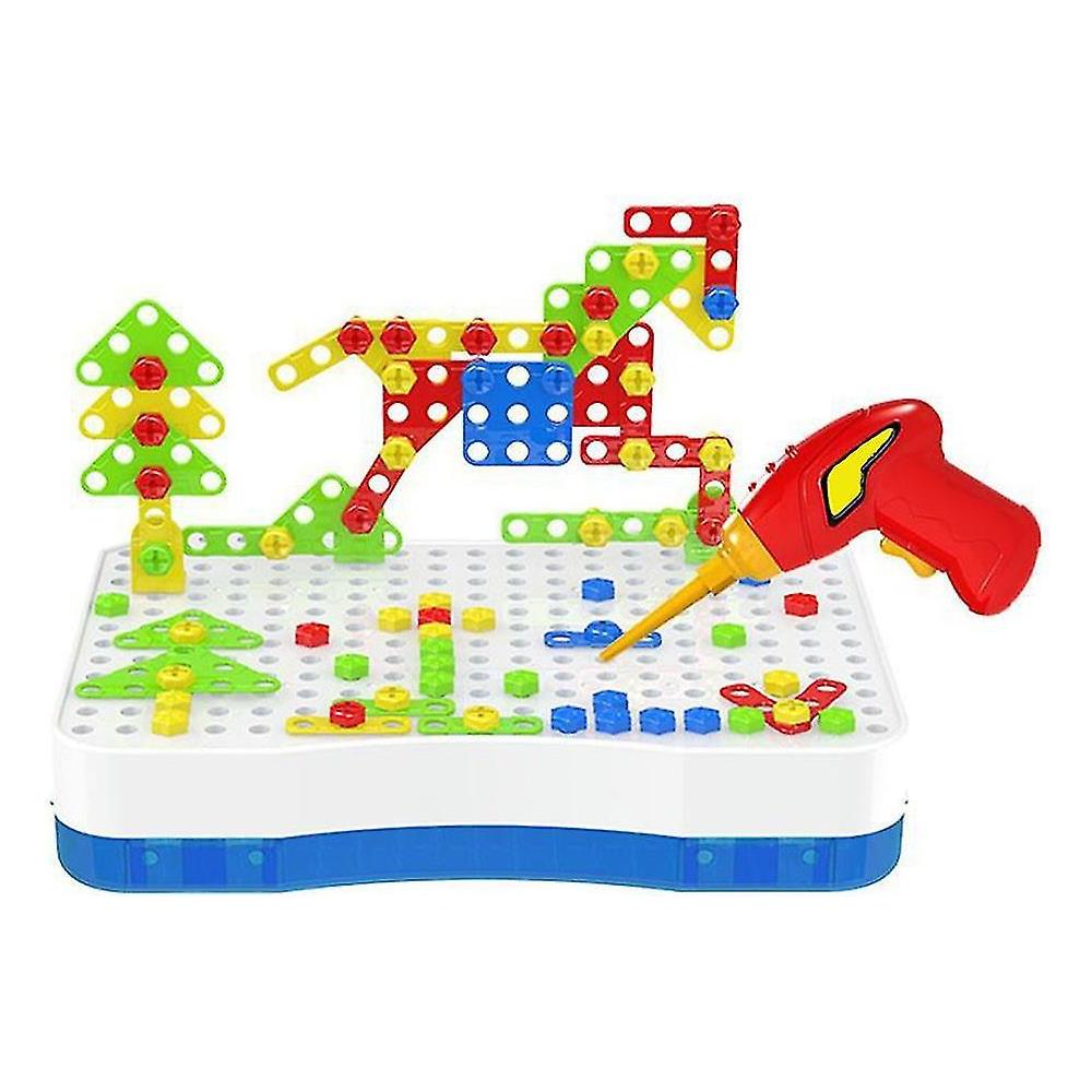 Set Di Attrezzi Giocattolo Per Bambini Con Trapano Elettrico, 31-47 Pezzi, Valigetta Inclusa, Giochi Di Ruolo Per Piccoli Costruttori, Età 3+, Regalo Creativo