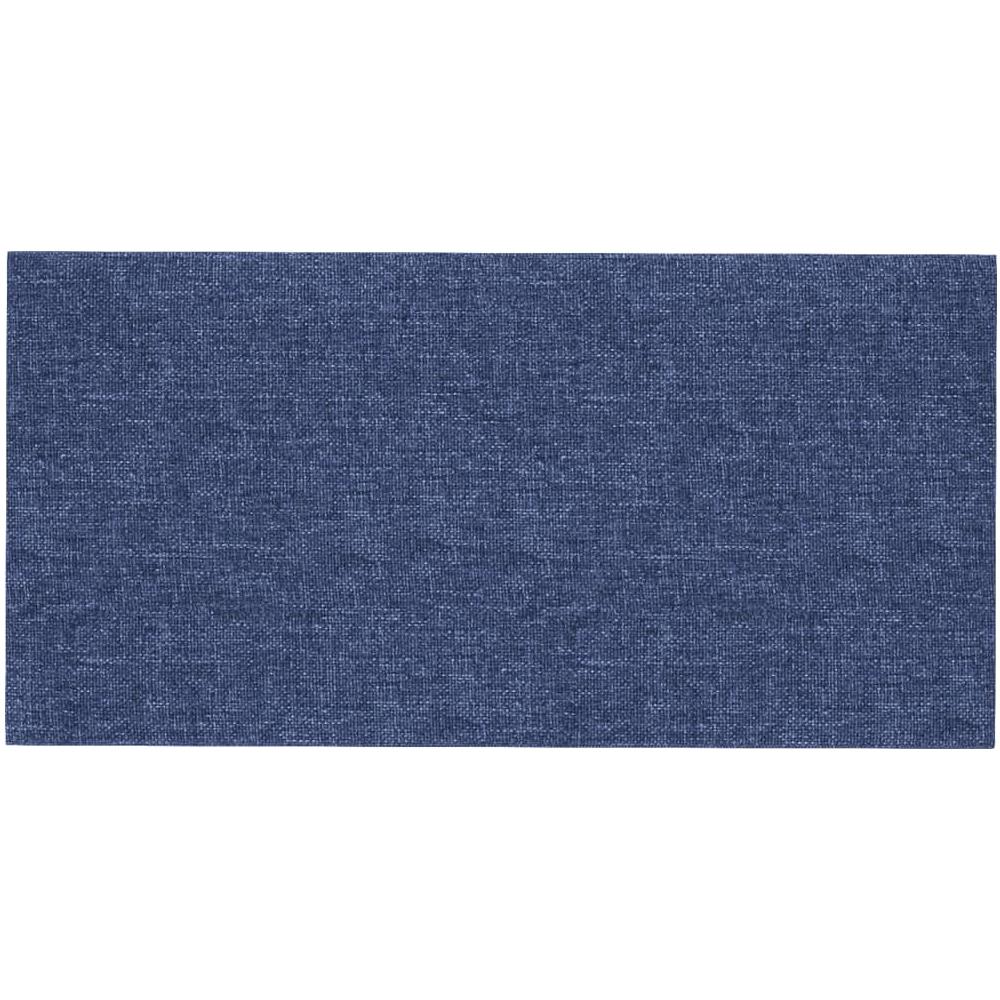 Pannelli Murali 12 Pz Blu 30x15 Cm Tessuto 0,54 M - Foto 3