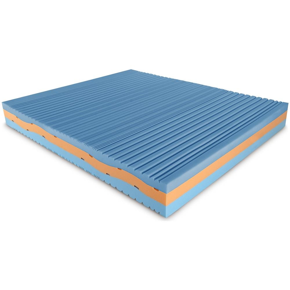 Materasso Singolo, Modello New Form, In Memory Foam E Parucell, Dimensione 90x190x21 Cm, 7 Zone Differenziate, Rivestimento In Filati Di Cashmere E Legno, Certificato Oeko-tex, Prodotto In Italia - Foto 7