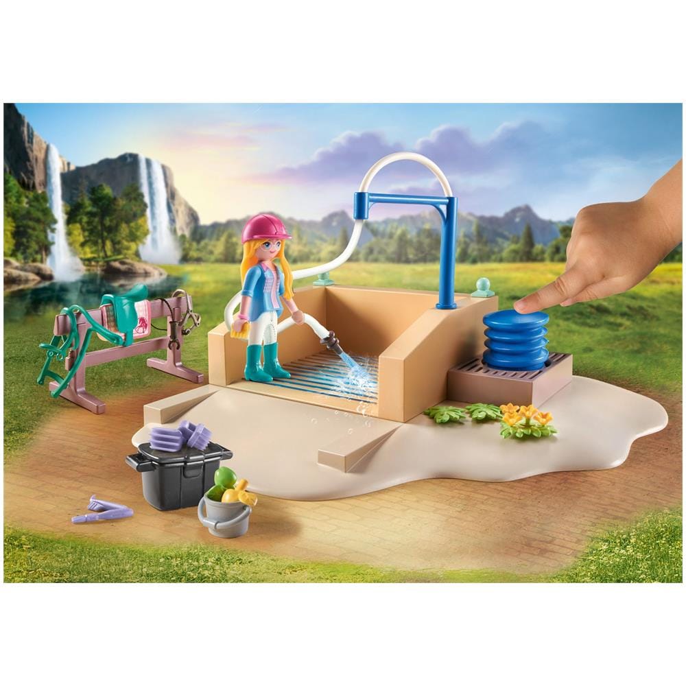 71354 Horses of Waterfall Area di Cura e Lavaggio per Cavalli - Foto 4