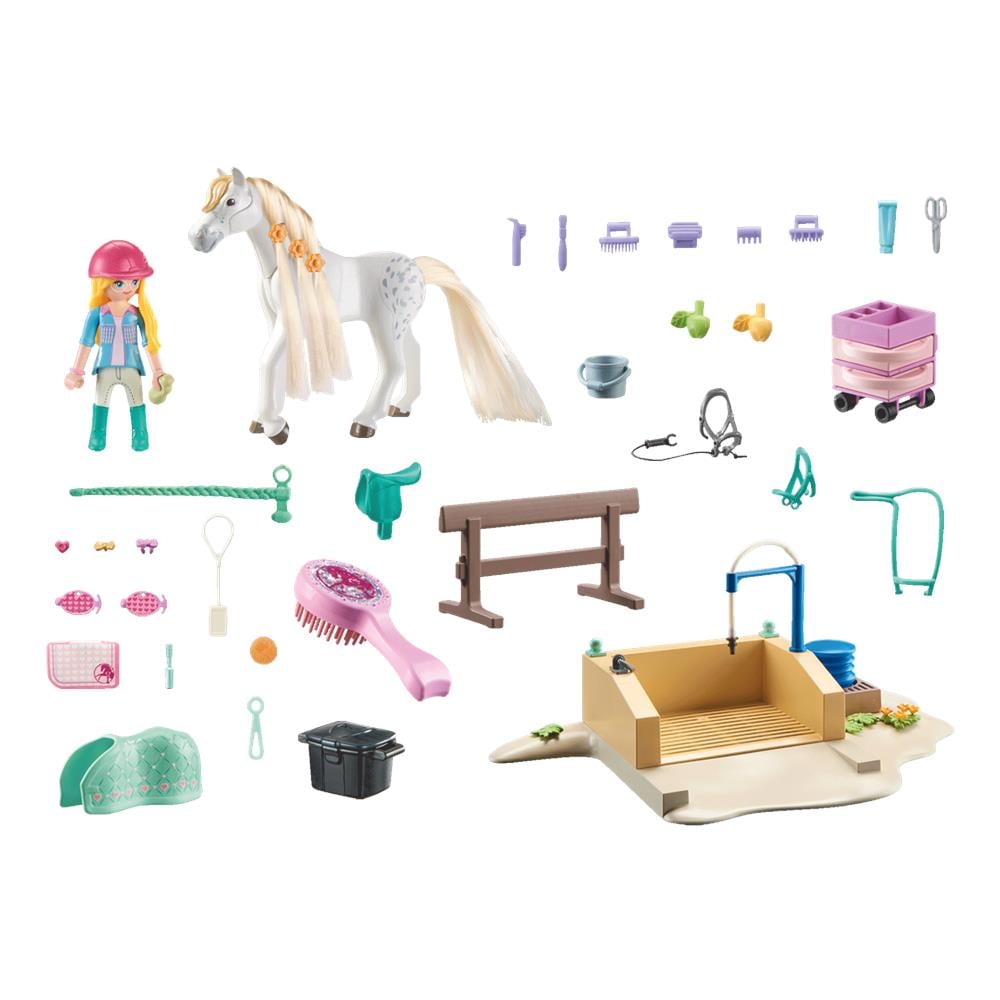 71354 Horses of Waterfall Area di Cura e Lavaggio per Cavalli - Foto 2