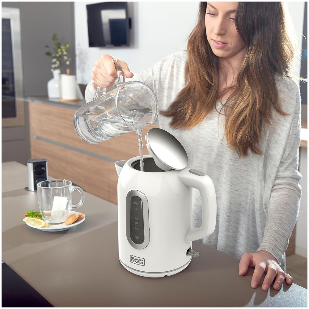 Bollitore Elettrico BXKE2204E Capacità 1,7 L Potenza 2200 W Colore Bianco - Foto 6