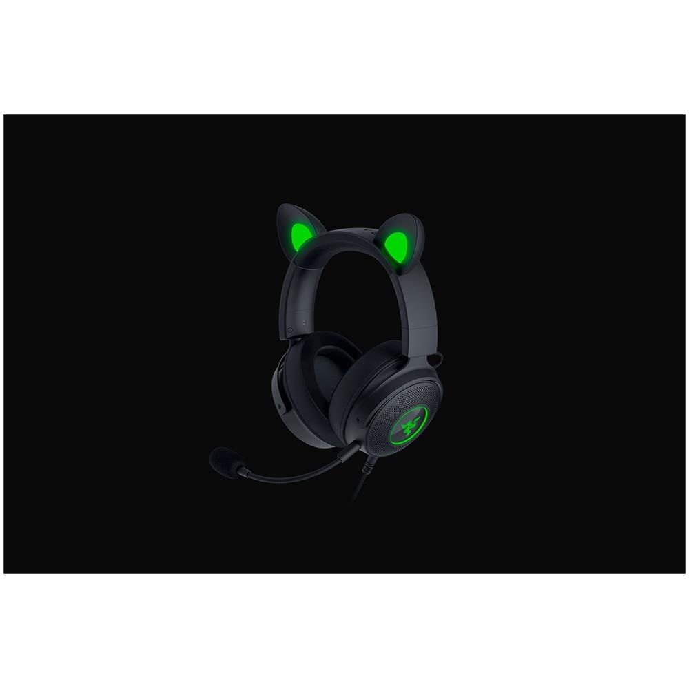 Kraken Kitty V2 Pro Auricolare Cablato A Padiglione Giocare USB tipo A Nero - Foto 1