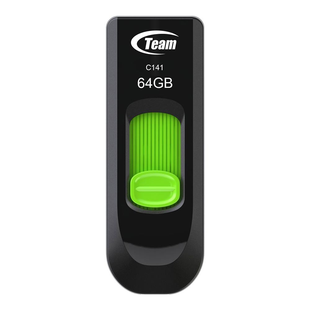 C141 Unità Flash USB da 64 GB USB 2.0 Tipo A Colore Nero / Verde - Foto 1