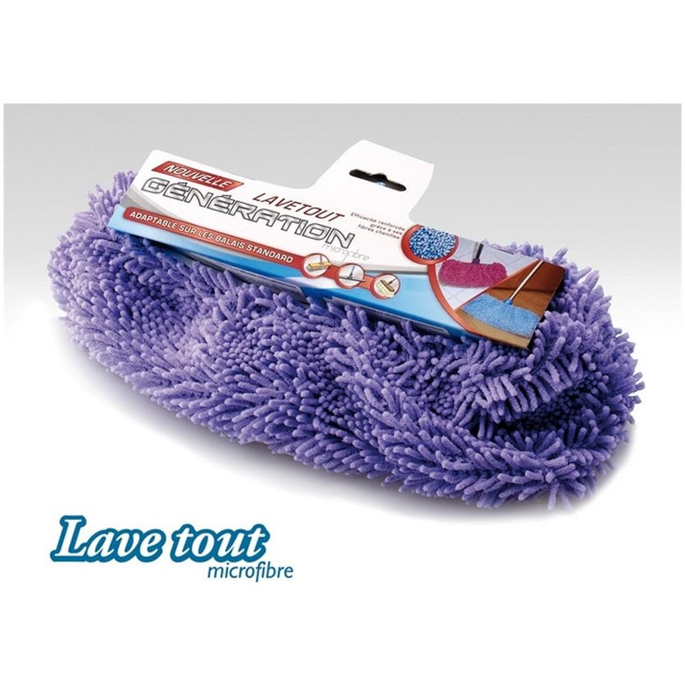 Panno In Poliestere E Poliamide Dimensioni 12x30 Cm, Adatto A Bastoni E Spazzoloni Standard - Foto 1