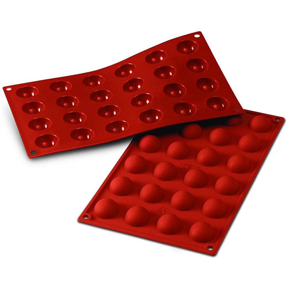 Stampo Savarin 18 Cavita 4cm Classic Terracotta Silicone - Foto 2