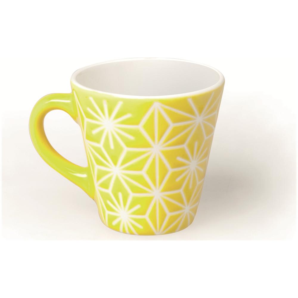 Tazza caffŠ Etnika 90 ml. Giallo. - Foto 1