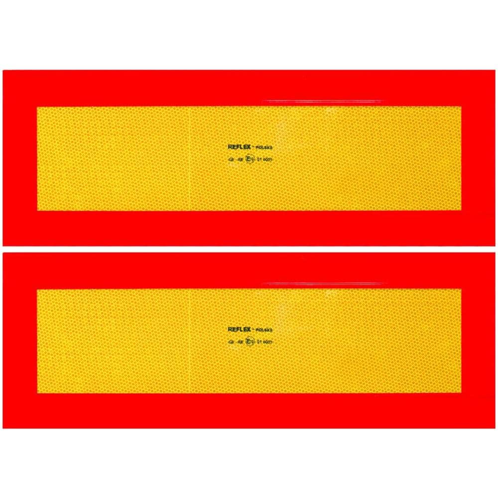 Pannelli Riflettenti E Fluorescenti Per Rimorchi 565x200x2 Mm - Foto 1