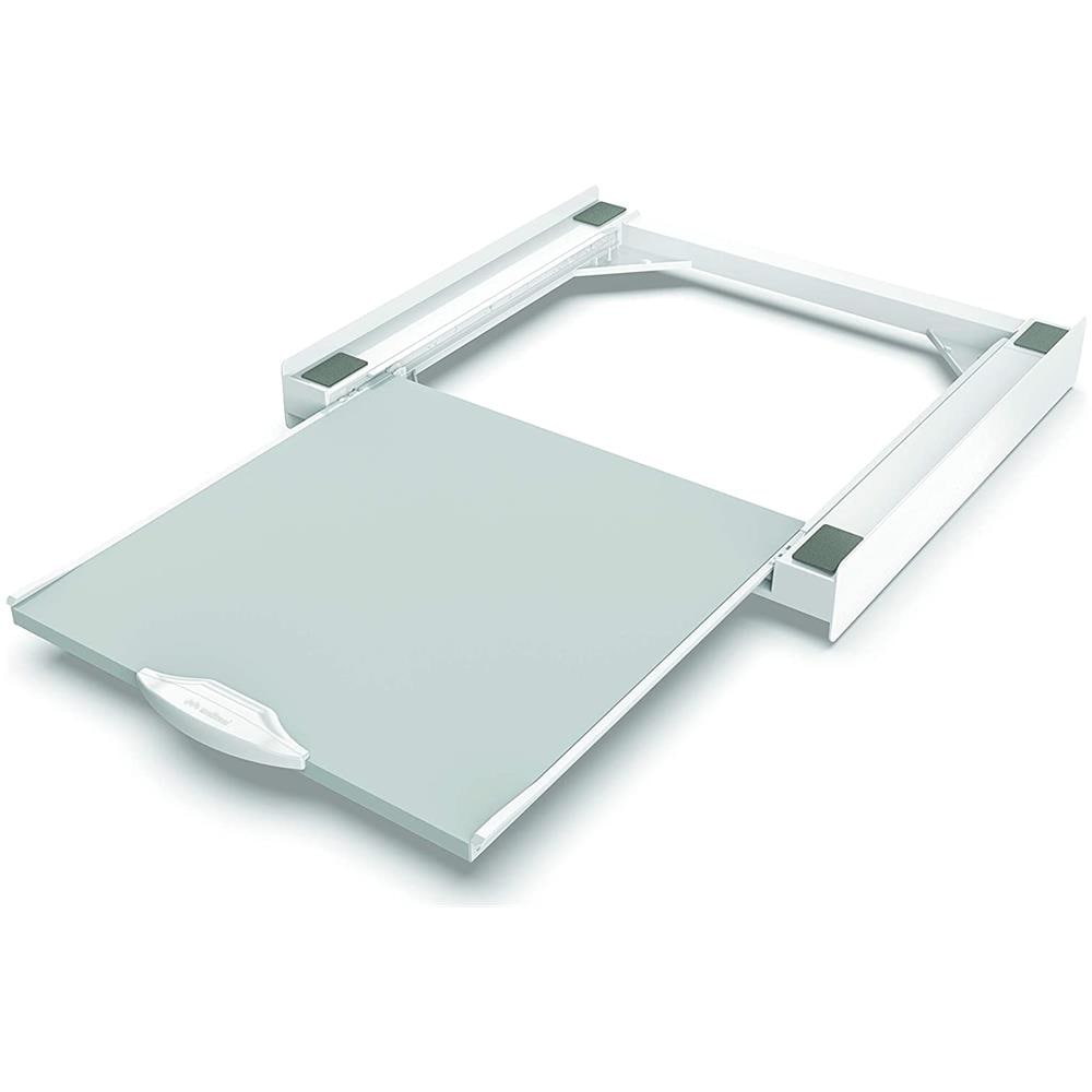 Torre Pro L60 Kit Sovrapposizione Lavatrice e Asciugatrice con Ripiano Estraibile Colore Bianco - Foto 1
