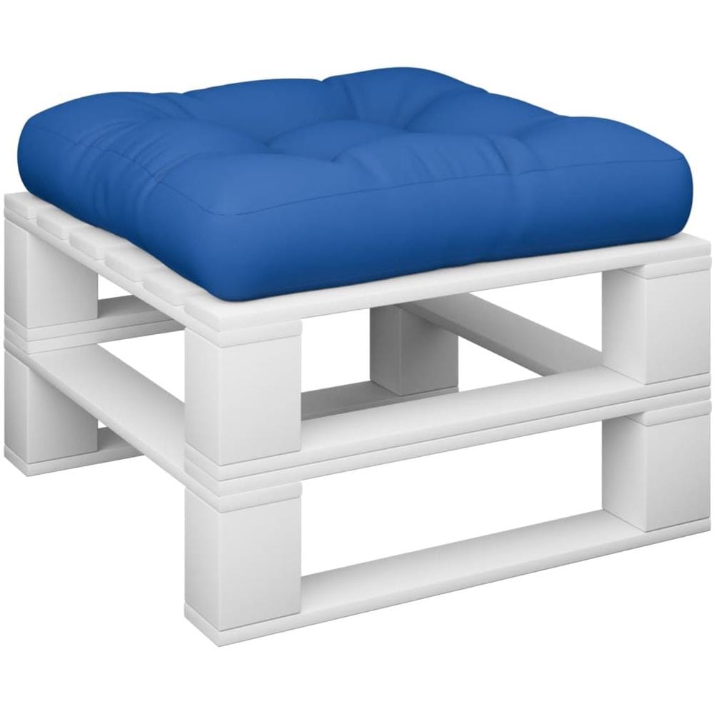 Cuscino per Pallet Blu Reale 60x60x12 cm in Tessuto - Foto 9