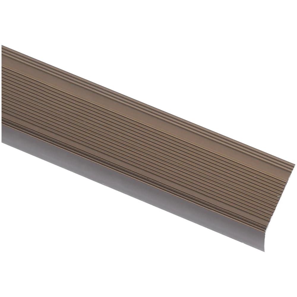 Profili A L Per Gradini 15 Pz In Alluminio 90 Cm Marrone - Foto 3