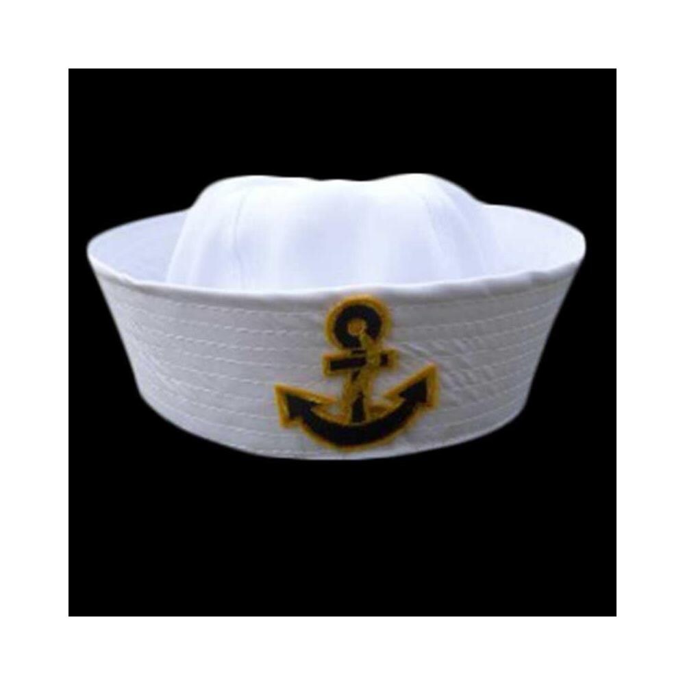 SLOWMOOSE - Cappello Da Marinaio Capitano Bianco Berretti Da Marinaio Blu  Scuro Con Cappelli Militari Di Ancoraggio Per Donna / Uomo [ stile 8 / L] -  ePRICE