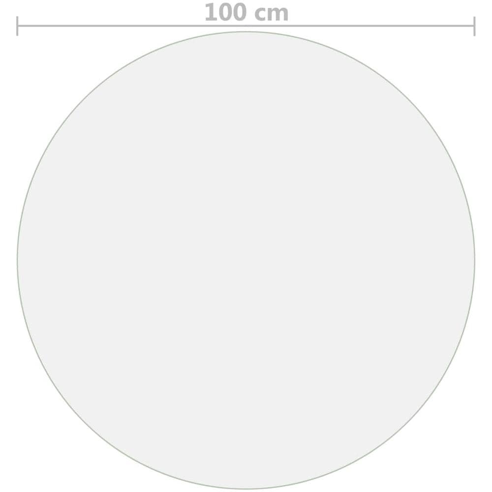 Protezione Tavolo Trasparente Ø 100 cm 1,6 mm in PVC - Foto 5