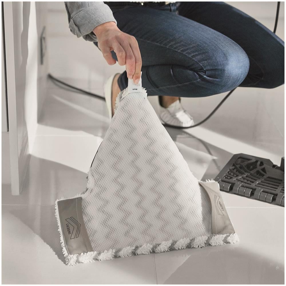 Scopa a Vapore Portatile S6003 0,4 L 1200 W Colore Grigio / Argento / Viola - Foto 14