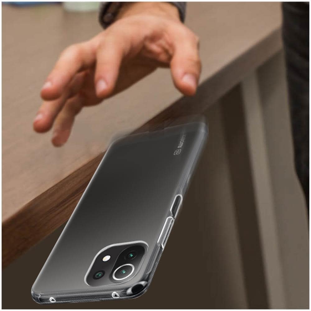 Cover Xiaomi Mi 11 Lite 5g Silicone Extra-sottile Trasparente - Foto 2