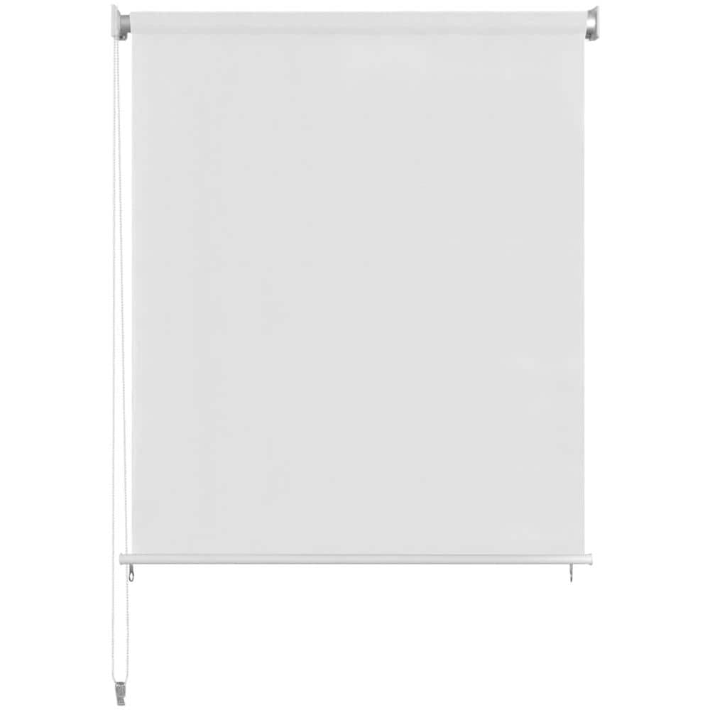 Tenda a Rullo per Esterni Bianca 80x140 cm HDPE - Foto 2