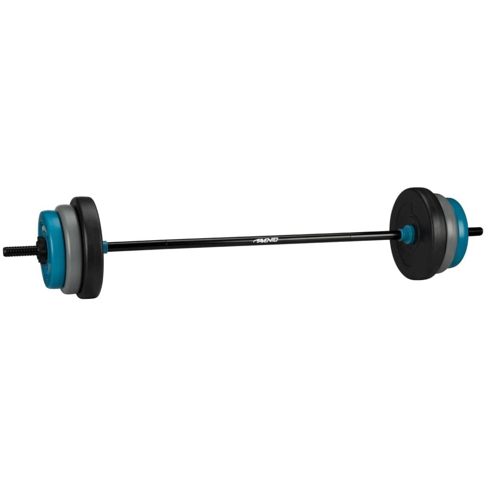Set Bilanciere Regolabile 20 Kg Nero Blu E Grigio - Foto 1