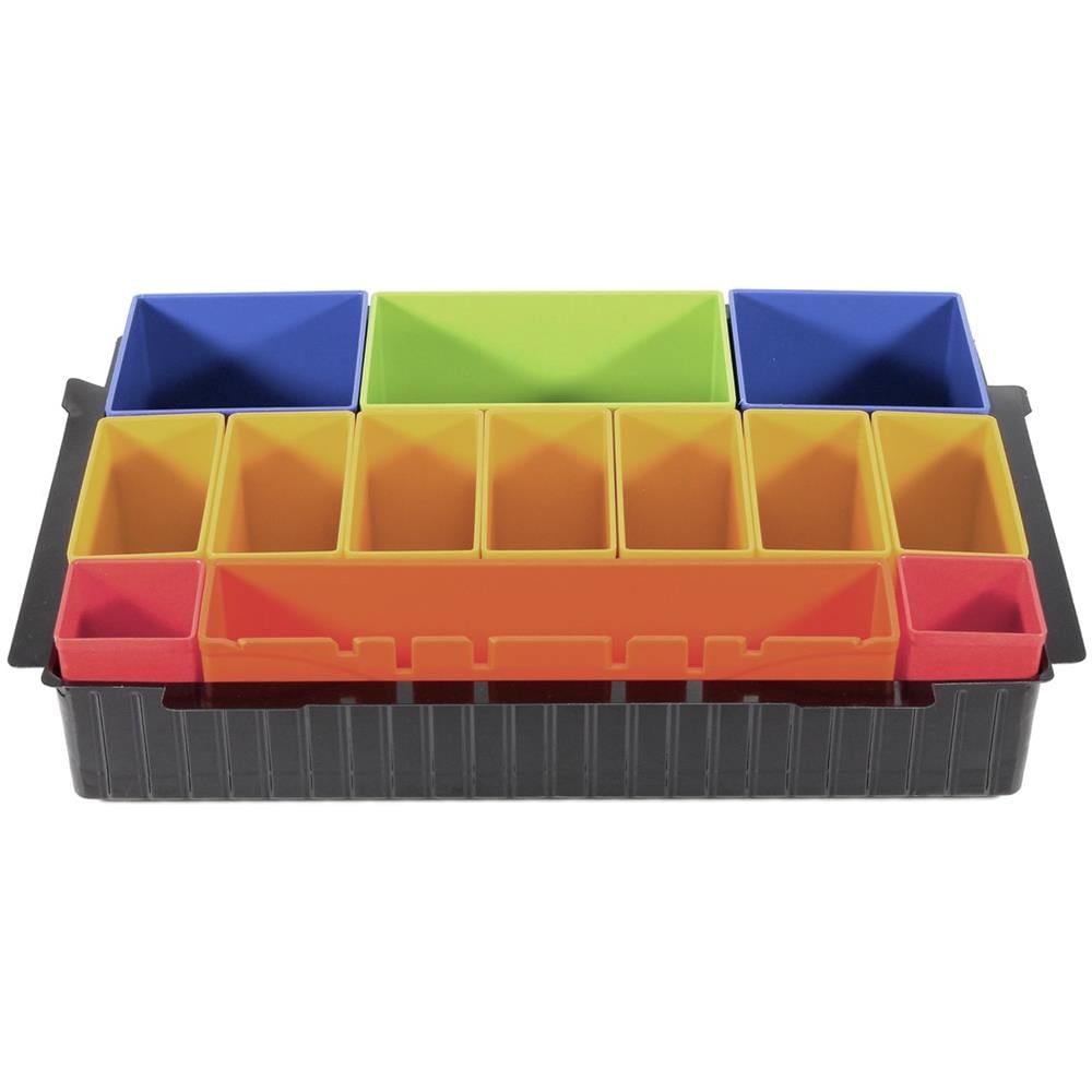 Inserto Separatore Di Accessori Con Alloggi Colorati Per Makpac (P-83652)  - Foto 1