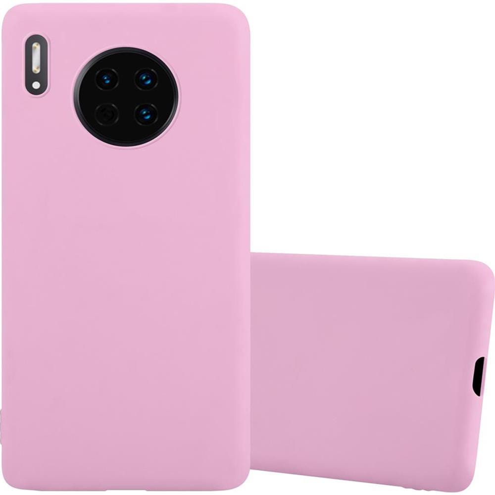 Custodia Compatibile Con Huawei Mate 30 In Candy Rosa - Coperchio Protettivo In Silicone Tpu Flessibile - Foto 1