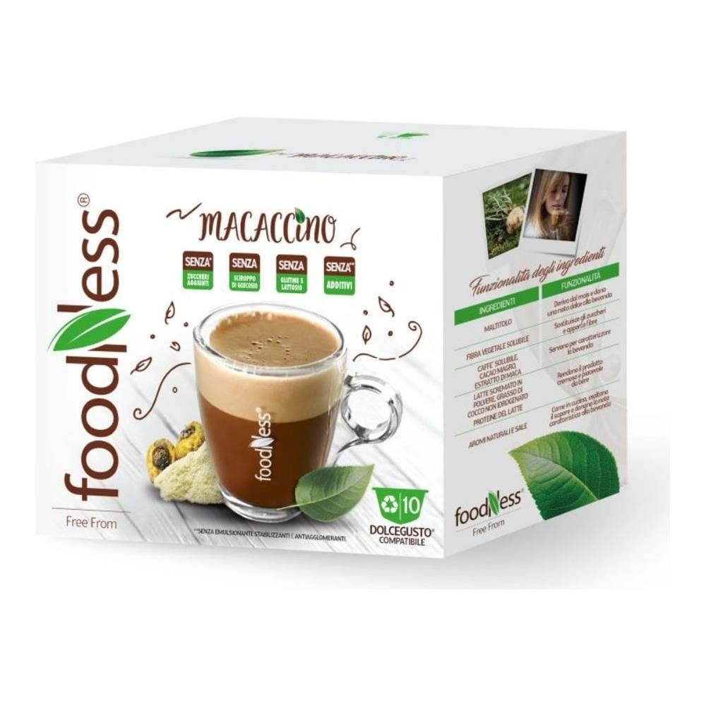 Foodness Macaccino Compatibile Nescafe' Dolce Gusto 30 Capsule - Foto 1
