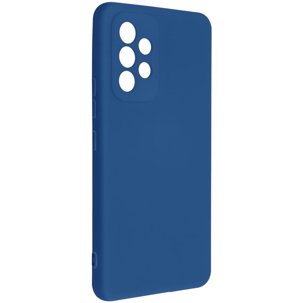 Cover Per Samsung Galaxy A53 5g Silicone Semi-rigido Soft-touch Azzurra - Foto 5