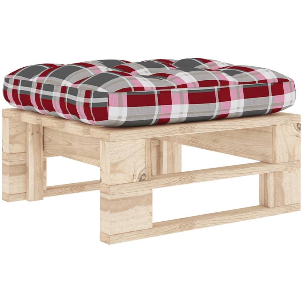 Ottomana Da Giardino Su Pallet In Legno Di Pino Impregnato - Foto 2