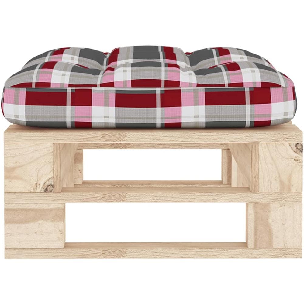 Ottomana Da Giardino Su Pallet In Legno Di Pino Impregnato - Foto 3