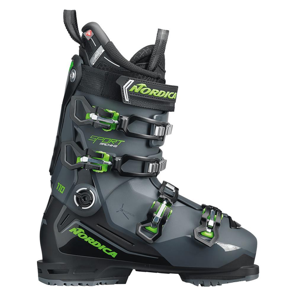 Scarponi Sci Sportmachine 3 110 (gw) - Antracite-nero-verde Mp 26.5 - Foto 1