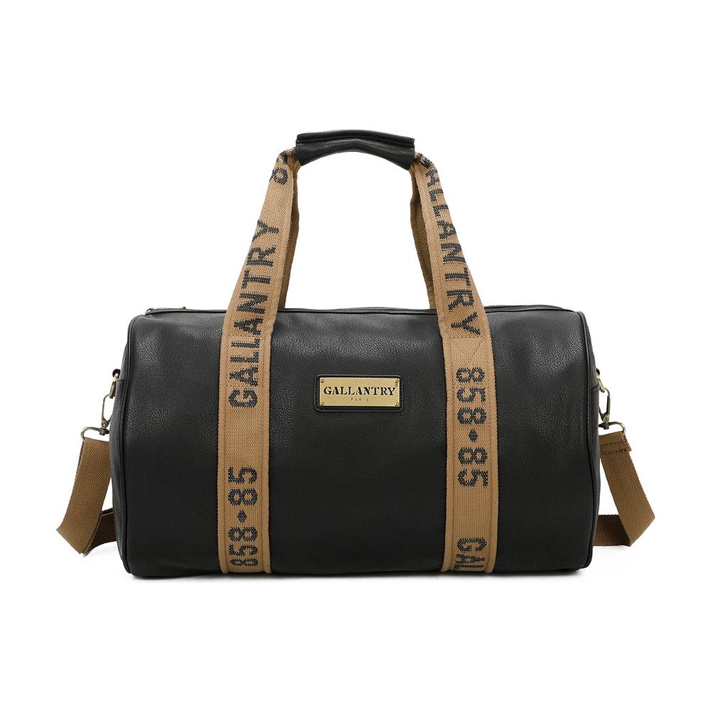 Borsone Da Viaggio Sport Collezione Polochon, Nero - Foto 1