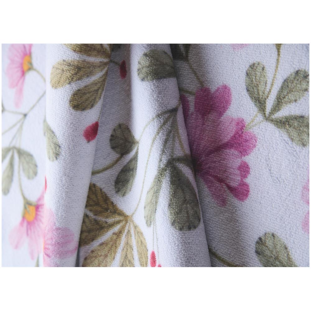 Tappeto Bagno Antiscivolo Passatoia Microfibra Assorbente Spongy Malva 50x280 Malva - Foto 5