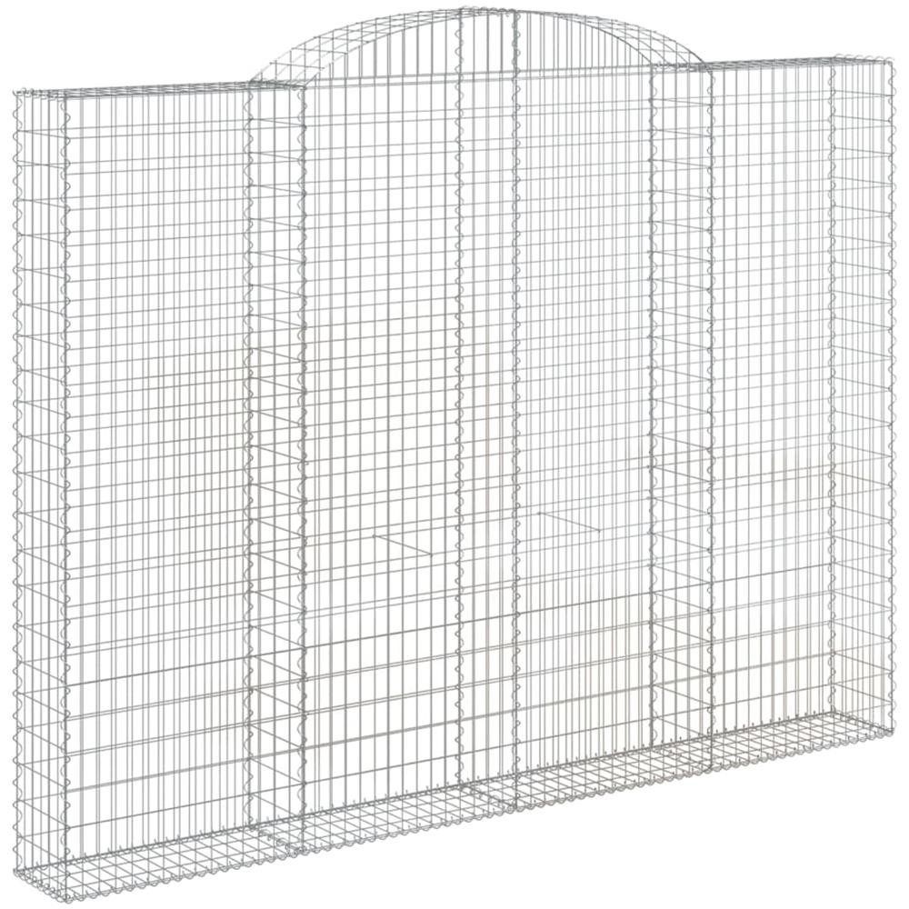 Cesto Gabbione ad Arco 300x30x220/240 cm Ferro Zincato - Foto 2