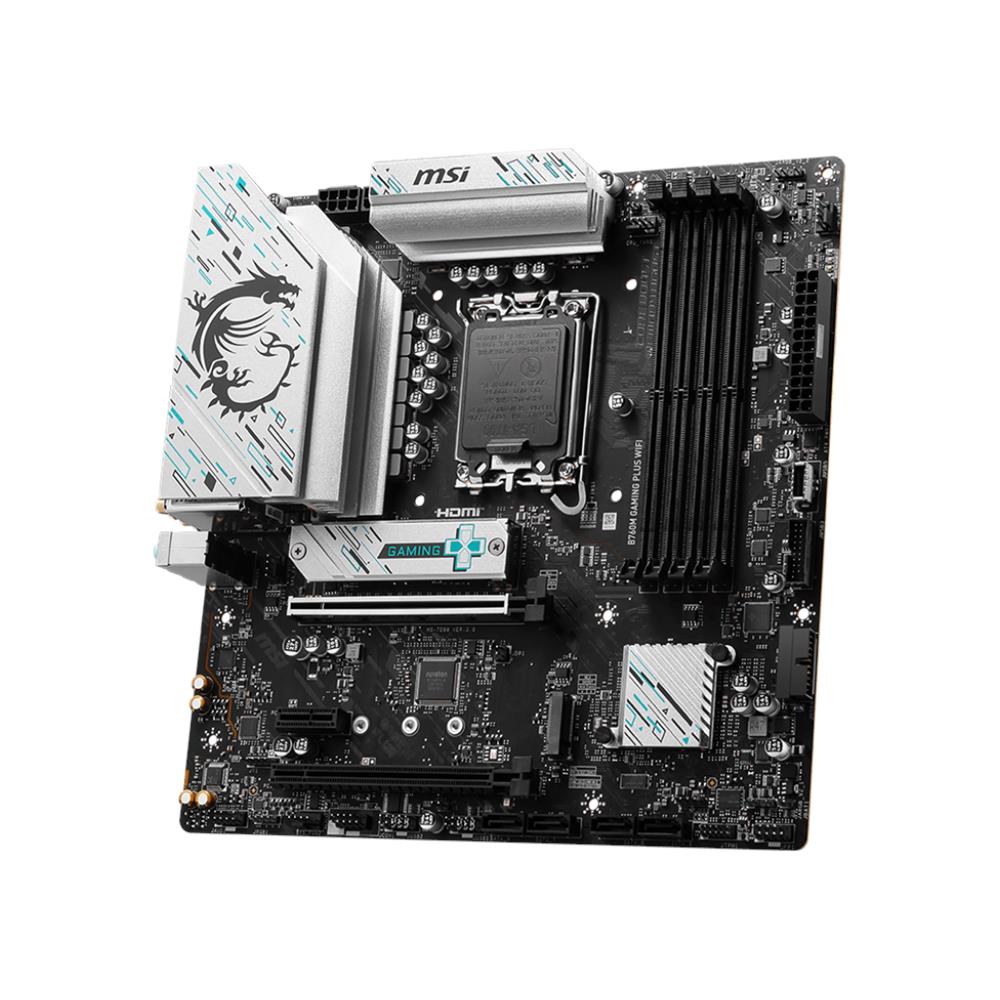 Scheda Madre B760M GAMING PLUS WIFI Socket LGA 1700 Chipset B760 Micro ATX - Foto 2
